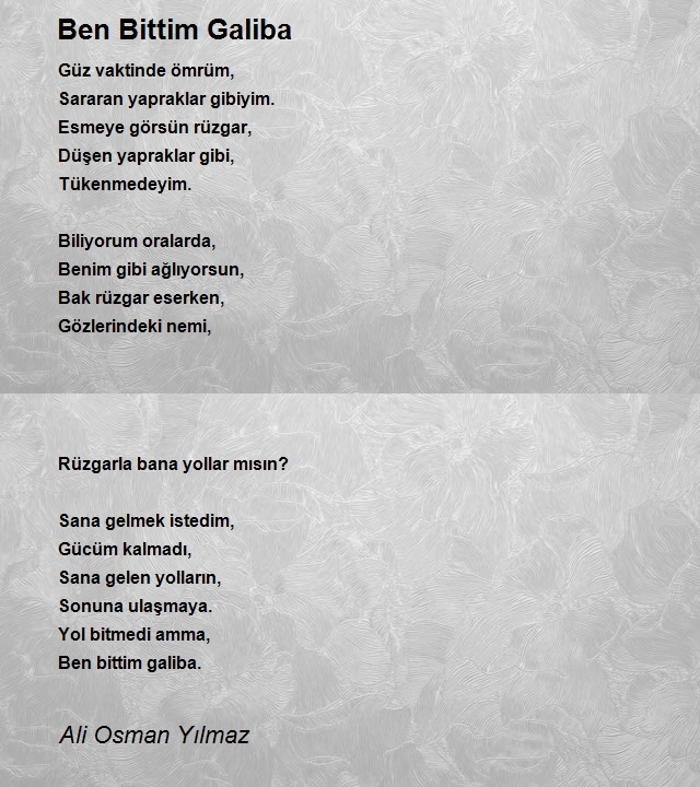 Ali Osman Yılmaz