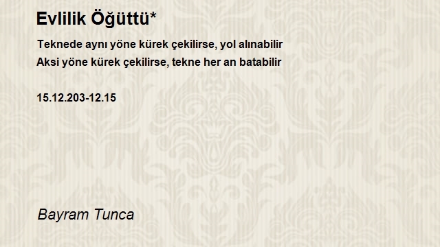 Bayram Tunca