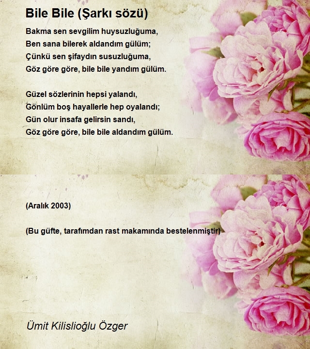 Ümit Kilislioğlu Özger