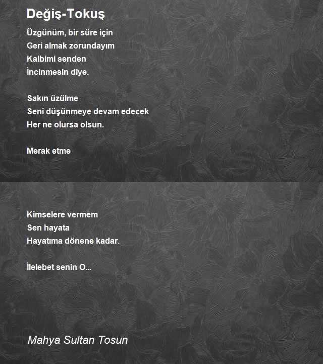 Mahya Sultan Tosun
