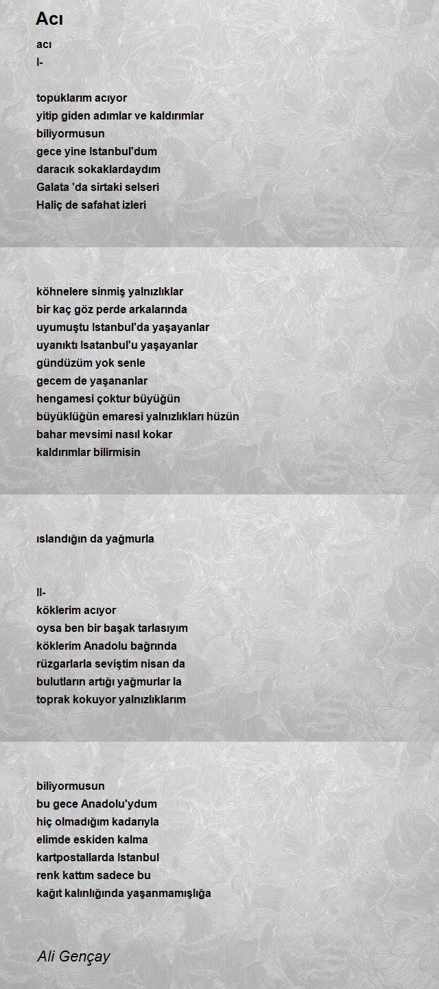 Ali Gençay