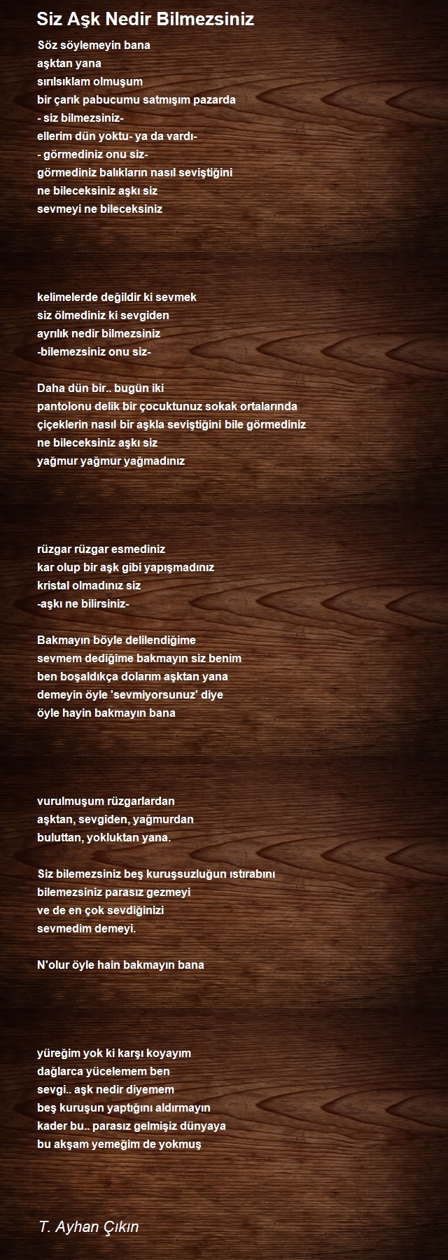 T. Ayhan Çıkın