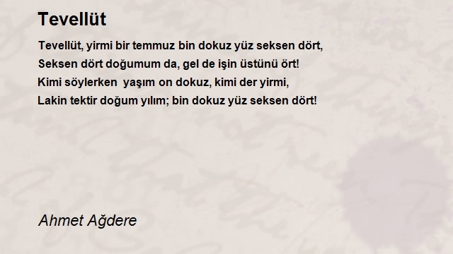 Ahmet Ağdere