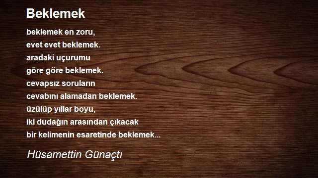 Hüsamettin Günaçtı