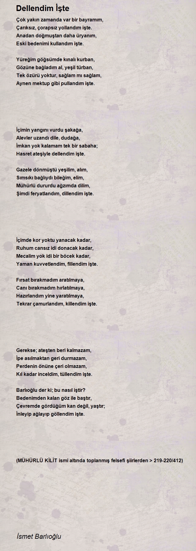 İsmet Barlıoğlu