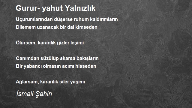 İsmail Şahin