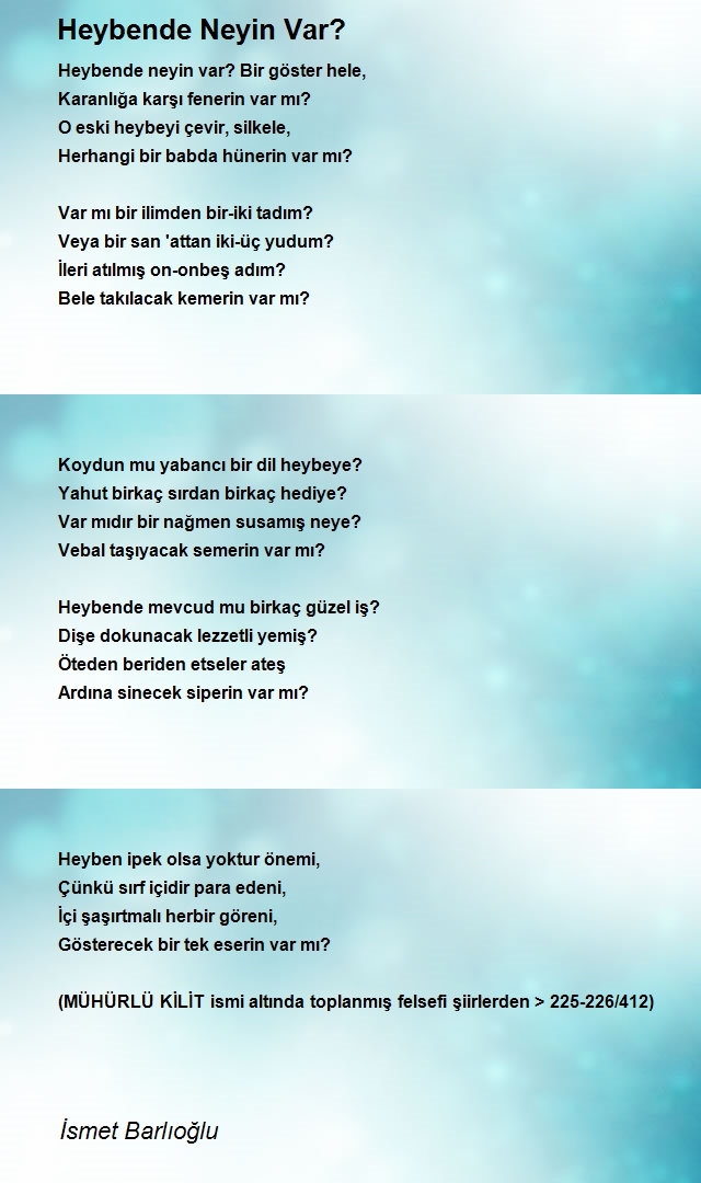 İsmet Barlıoğlu