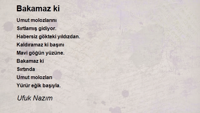 Ufuk Nazım