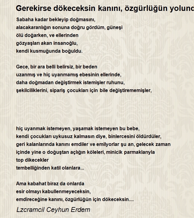 Lzcramcil Ceyhun Erdem