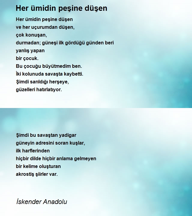 İskender Anadolu