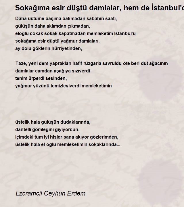 Lzcramcil Ceyhun Erdem