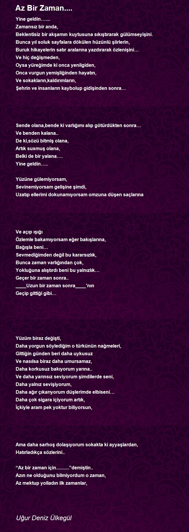 Uğur Deniz Ülkegül