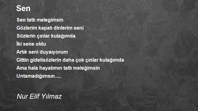 Nur Elif Yılmaz