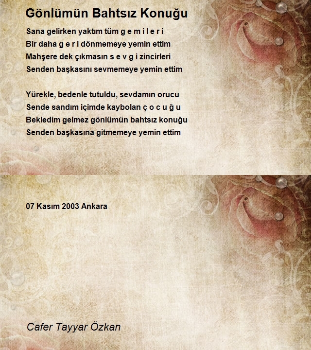 Cafer Tayyar Özkan