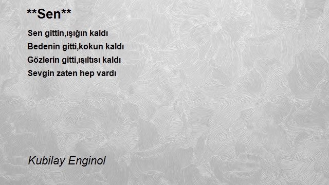 Kubilay Enginol