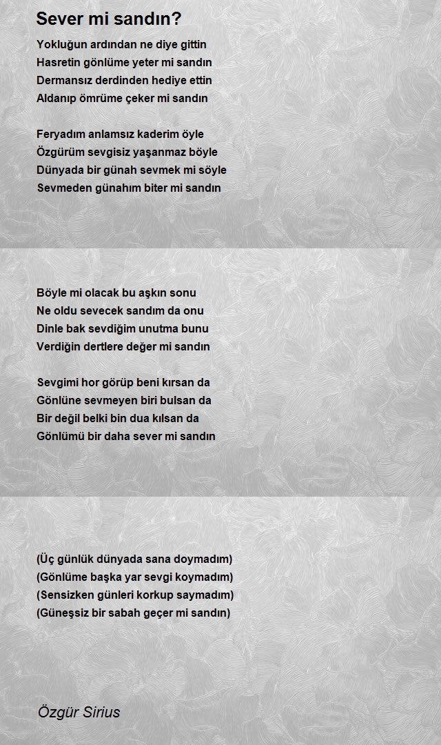 Özgür Sirius