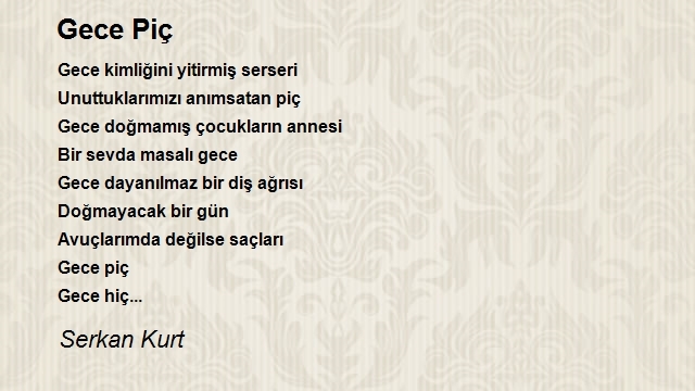 Serkan Kurt