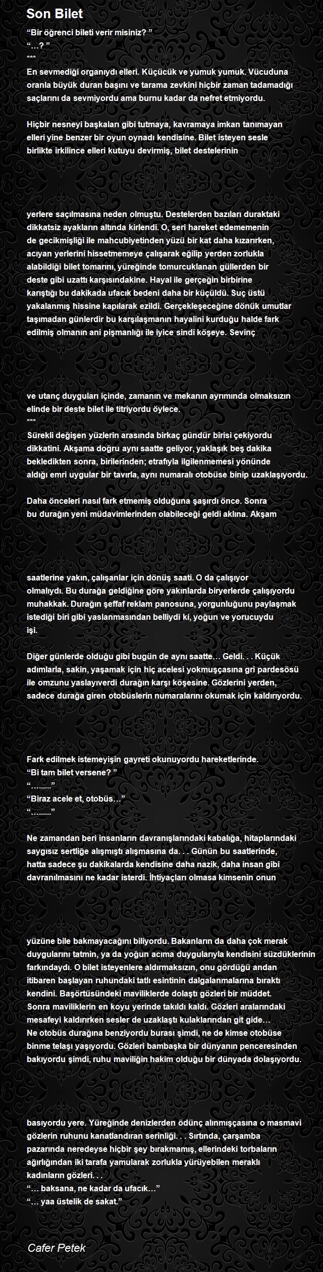 Cafer Petek