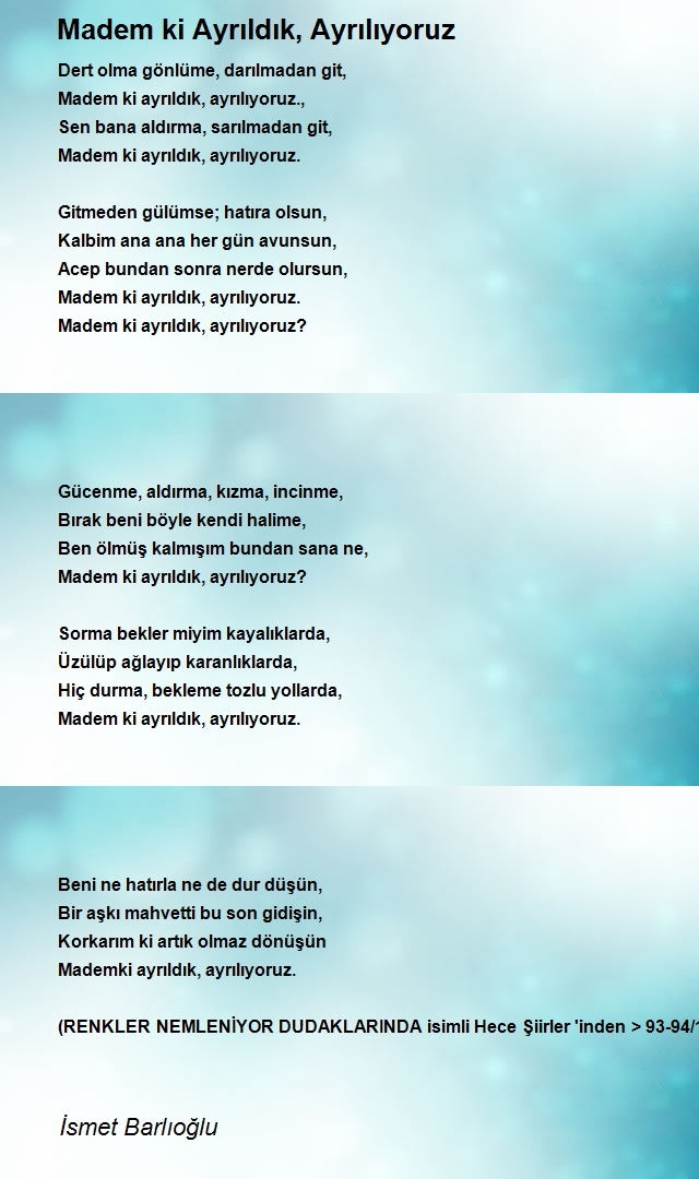 İsmet Barlıoğlu