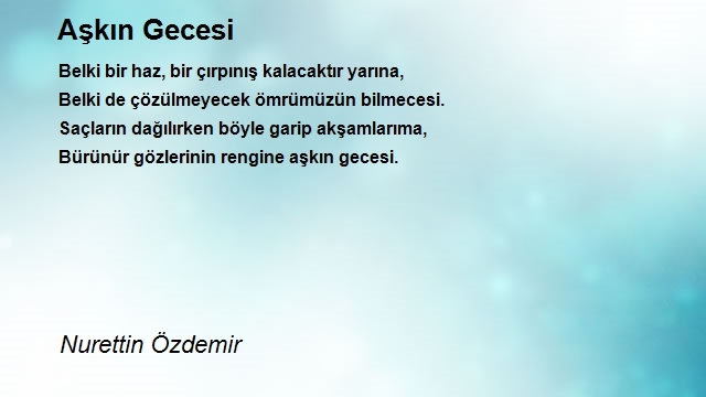 Nurettin Özdemir