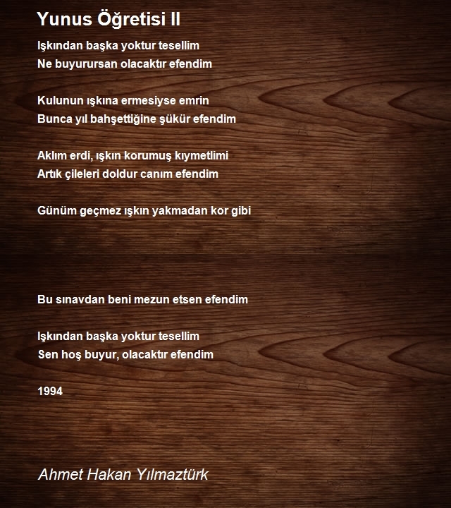 Ahmet Hakan Yılmaztürk