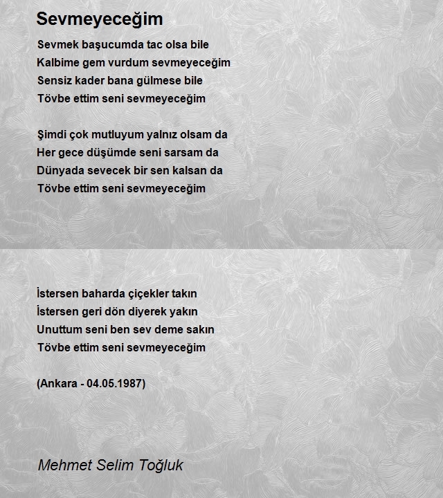 Mehmet Selim Toğluk