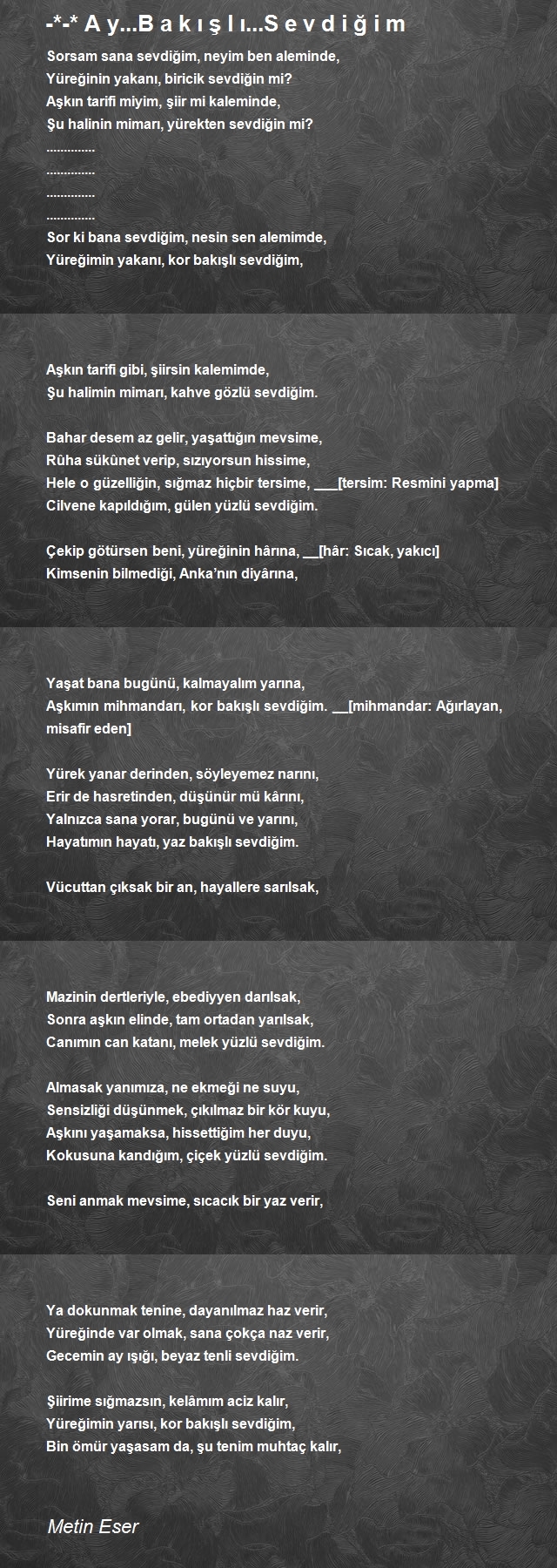 Metin Eser