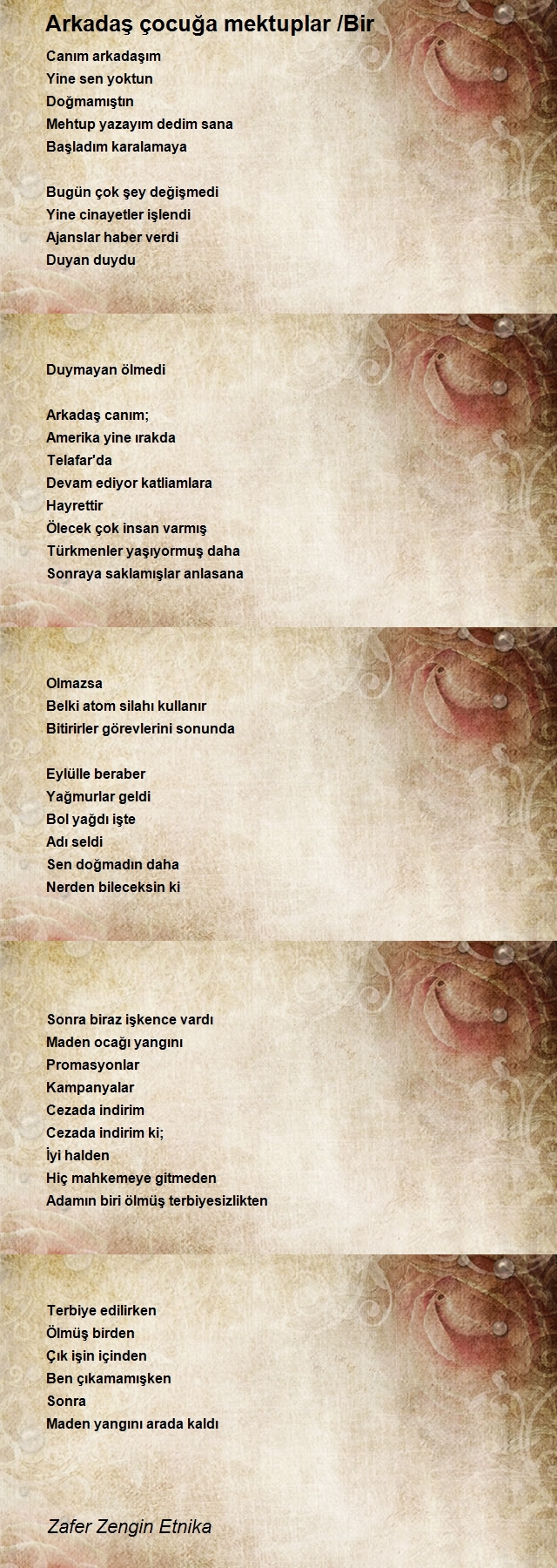 Zafer Zengin Etnika