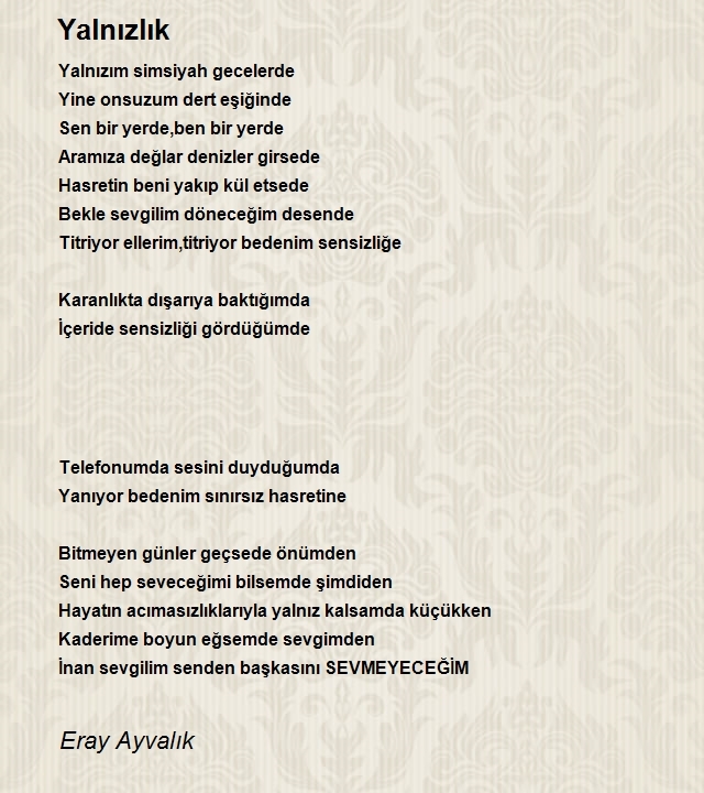 Eray Ayvalık