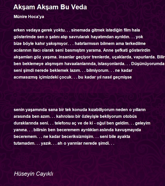 Hüseyin Cayıklı