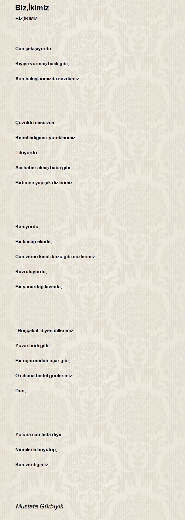 Mustafa Gürbıyık