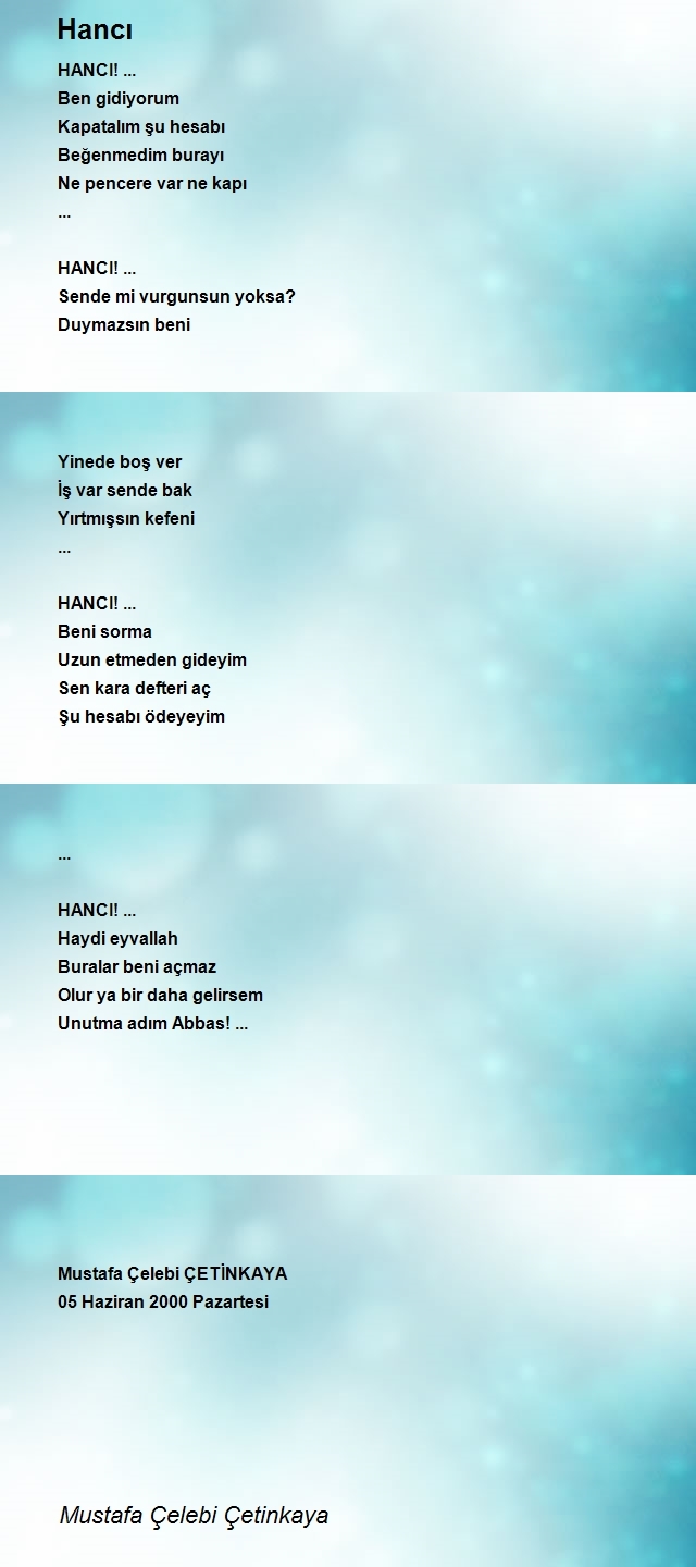 Mustafa Çelebi Çetinkaya