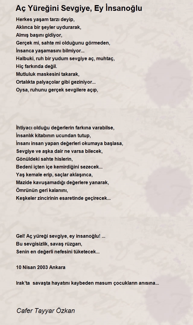 Cafer Tayyar Özkan