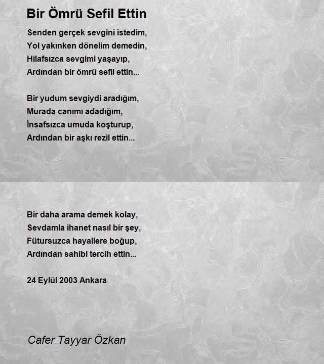 Cafer Tayyar Özkan