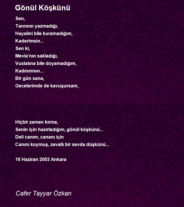 Cafer Tayyar Özkan