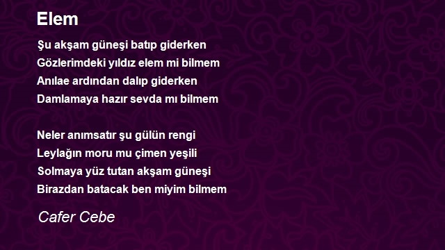 Cafer Cebe