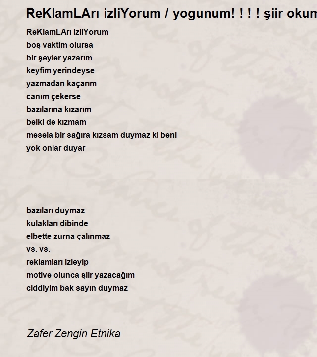 Zafer Zengin Etnika
