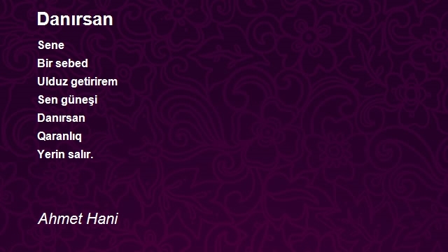 Ahmet Hani