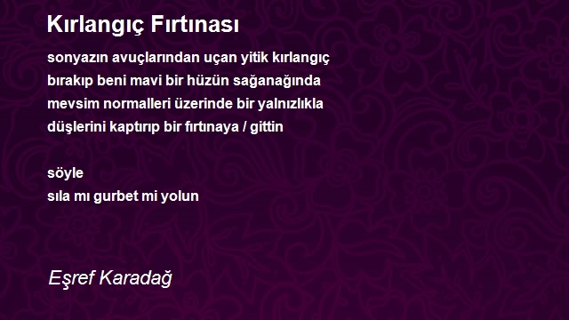 Eşref Karadağ