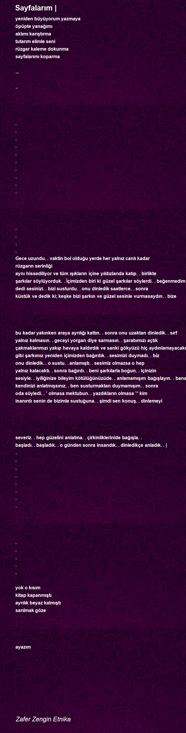Zafer Zengin Etnika