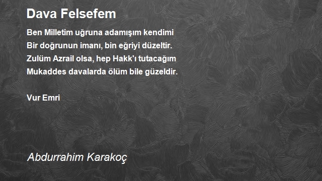 Abdurrahim Karakoç