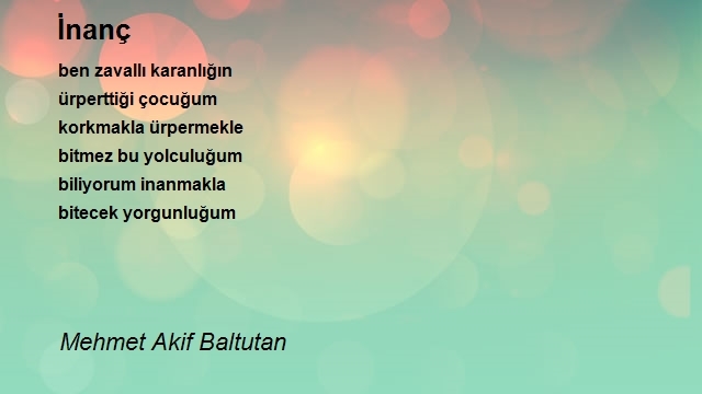 Mehmet Akif Baltutan