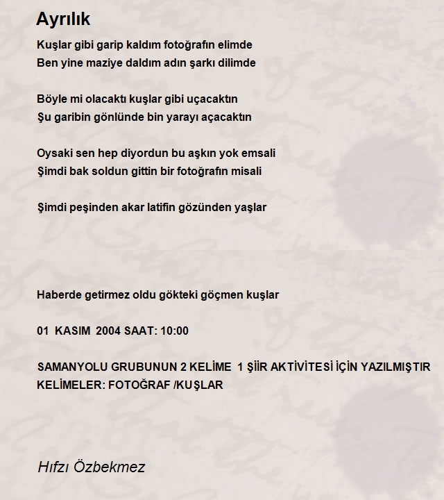 Hıfzı Özbekmez