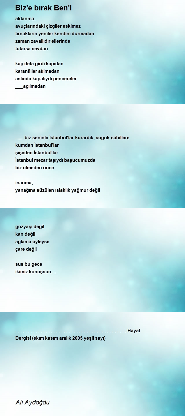 Ali Aydoğdu
