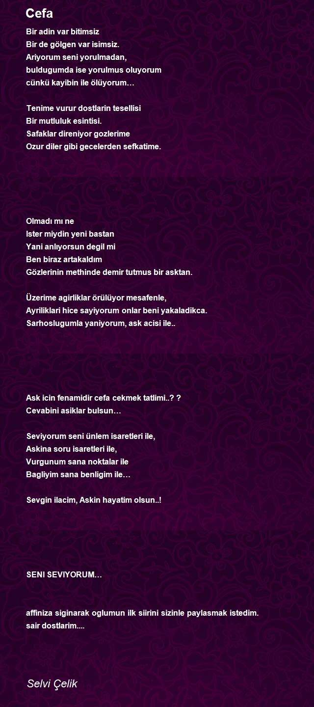 Selvi Çelik