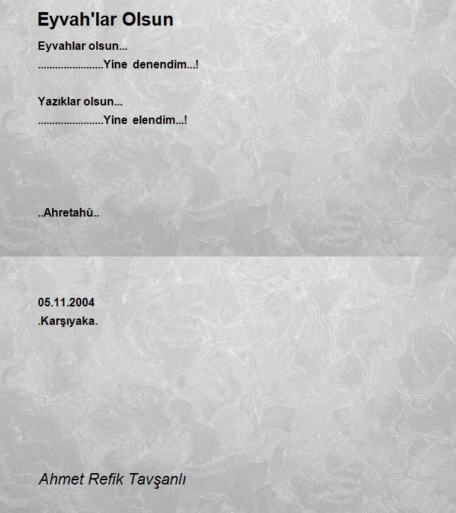 Ahmet Refik Tavşanlı
