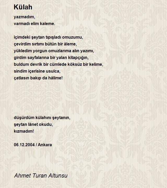 Ahmet Turan Altunsu