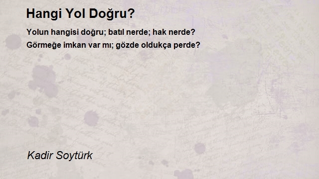 Kadir Soytürk