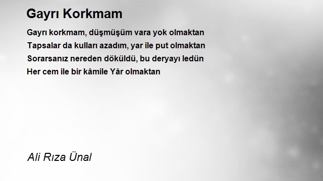Ali Rıza Ünal