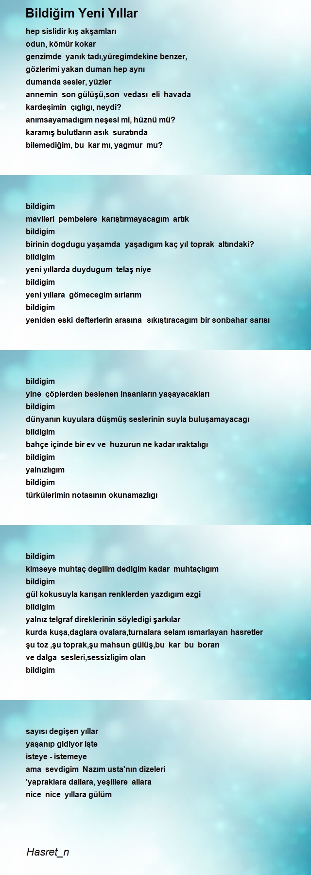 Şair Hasret_n